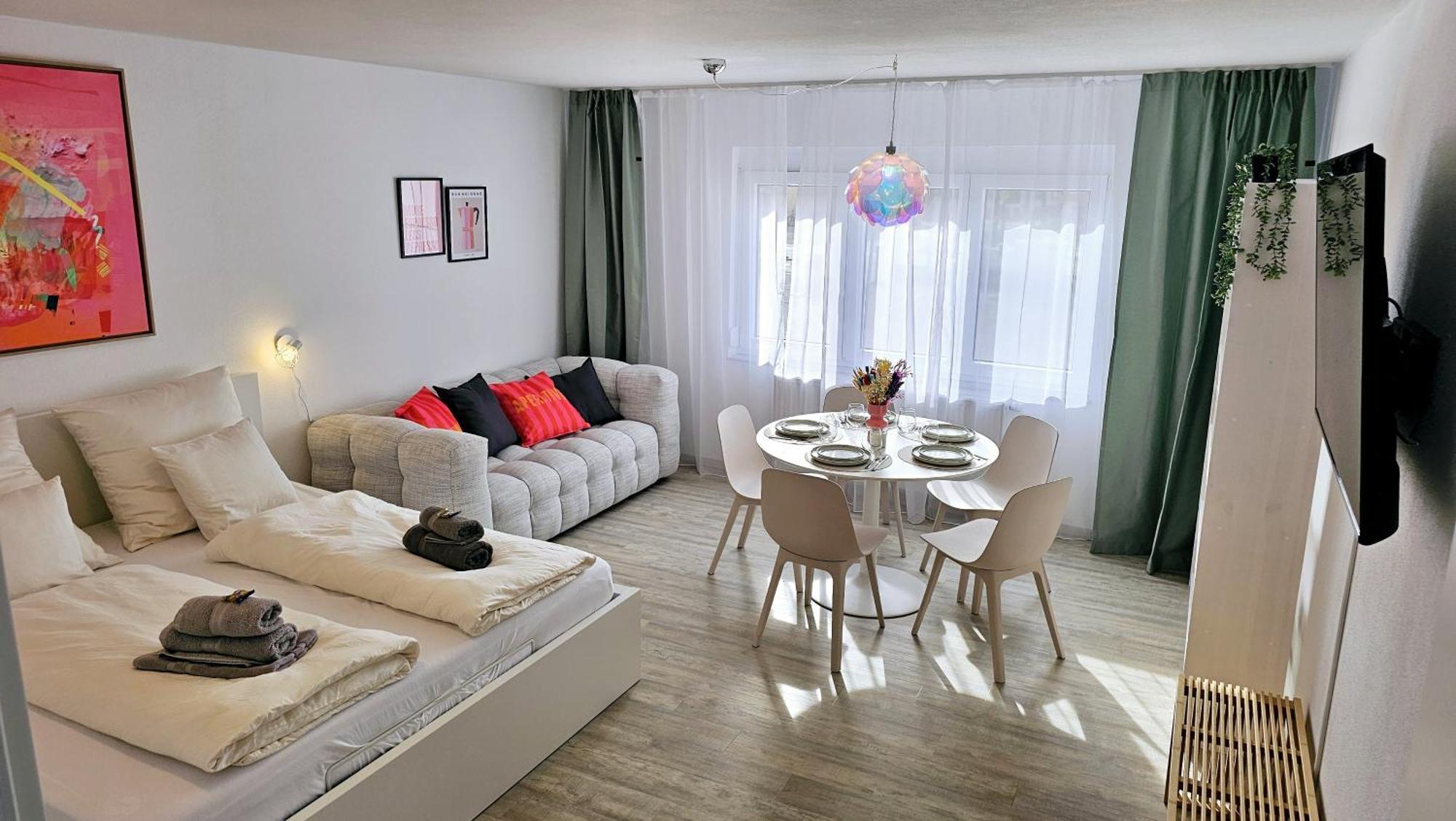 Stadtgarten-Studios - Im Zentrum Mit Parkplatz Weingarten  Exteriör bild
